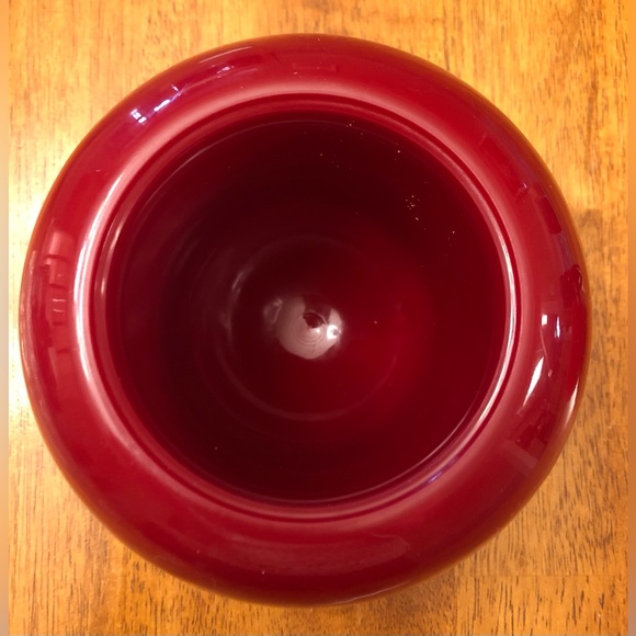 Toilet Cleaner Brush w/Handle; Cherry Design; Plastic; Red w/Green ‘Stem’ - Picture 5 of 6